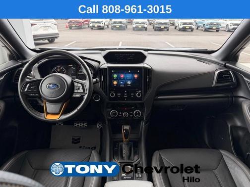 Geyser Blue 2022 Subaru Forester Wilderness