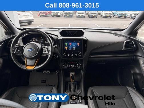 Geyser Blue 2022 Subaru Forester Wilderness