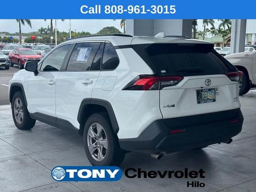 White 2023 Toyota RAV4 XLE
