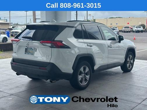 White 2023 Toyota RAV4 XLE