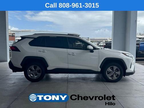 White 2023 Toyota RAV4 XLE