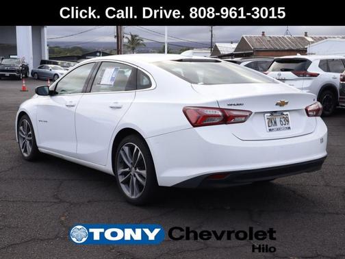 Summit White 2022 Chevrolet Malibu LT