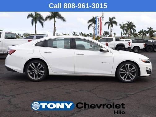 Summit White 2022 Chevrolet Malibu LT