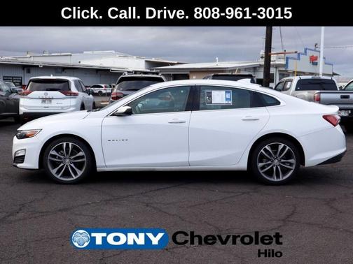 Summit White 2022 Chevrolet Malibu LT