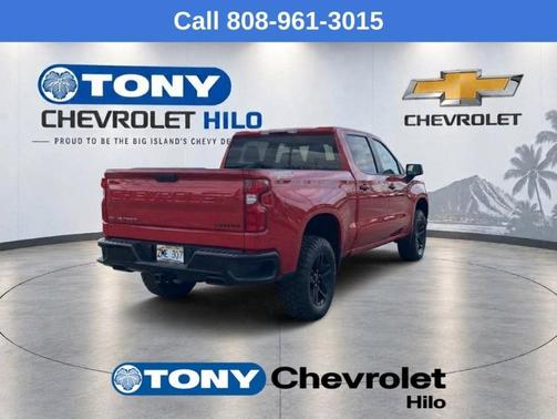 Red 2024 Chevrolet Silverado 1500 Custom Trail Boss
