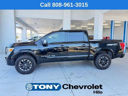 Magnetic Black 2019 Nissan Titan PRO-4X