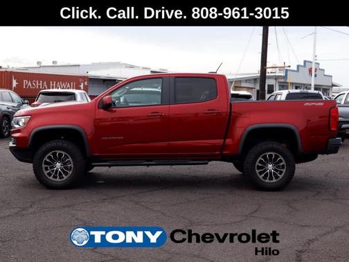 Cherry Red Tintcoat 2021 Chevrolet Colorado ZR2