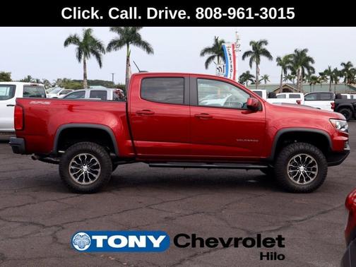 Cherry Red Tintcoat 2021 Chevrolet Colorado ZR2