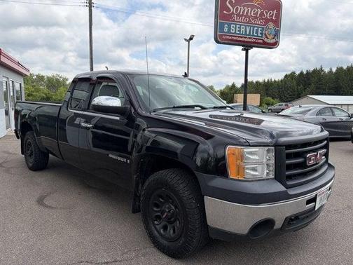 Onyx Black 2009 GMC Sierra 1500 Work Truck Extended Cab