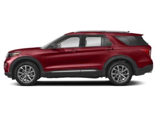 Rapid Red Metallic Tinted Clearcoat 2023 Ford Explorer Platinum
