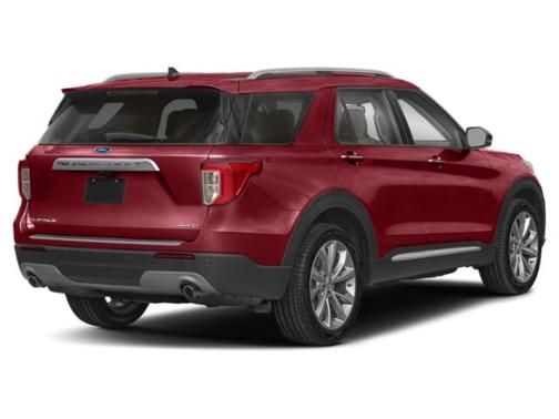 Rapid Red Metallic Tinted Clearcoat 2023 Ford Explorer Platinum