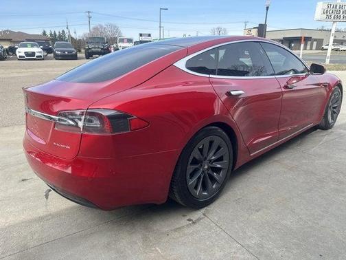 Red Multi-Coat 2020 Tesla Model S Long Range Plus