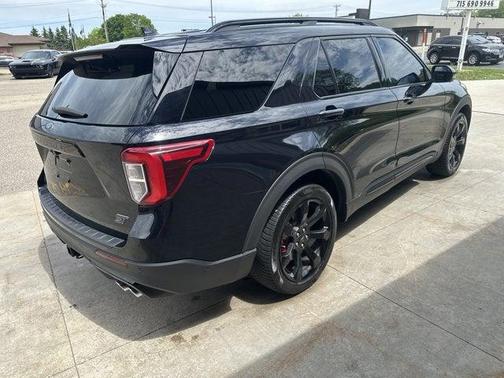 Agate Black Metallic 2020 Ford Explorer ST