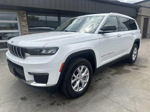 Bright White Clearcoat 2022 Jeep Grand Cherokee L Limited
