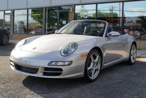 Arctic Silver Metallic 2007 Porsche 911 Carrera Cabriolet