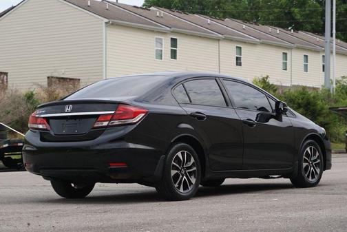 Crystal Black Pearl 2013 Honda Civic EX