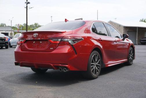 Supersonic Red 2021 Toyota Camry SE