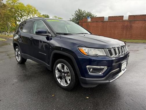 Jazz Blue Pearl Coat 2019 Jeep Compass Limited 4x4