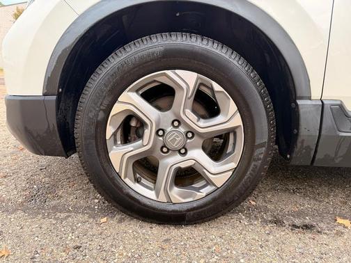 White Diamond Pearl 2018 Honda CR-V EX-L
