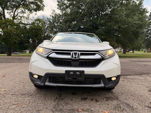 White Diamond Pearl 2018 Honda CR-V EX-L