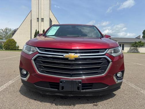 Cajun Red Tintcoat 2018 Chevrolet Traverse LT Leather