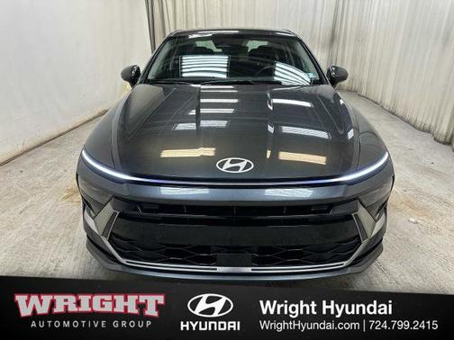 Gray 2025 Hyundai SONATA Hybrid SEL