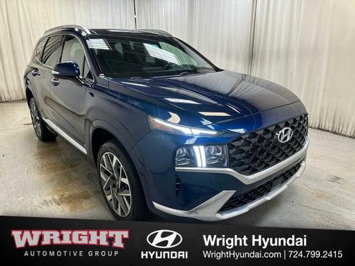 Blue 2023 Hyundai SANTA FE Calligraphy