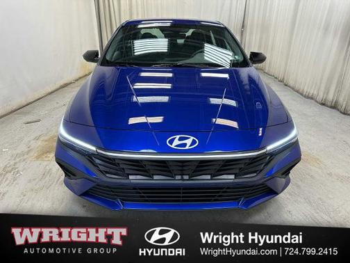 Blue 2025 Hyundai ELANTRA SEL Sport