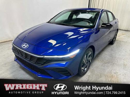 Blue 2025 Hyundai ELANTRA SEL Sport