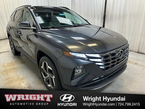 Gray 2023 Hyundai TUCSON Limited