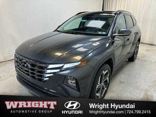 Gray 2023 Hyundai TUCSON Limited