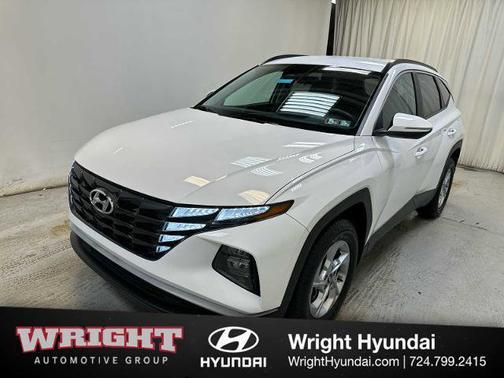 White 2023 Hyundai TUCSON SEL