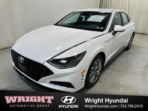 White 2023 Hyundai SONATA SEL