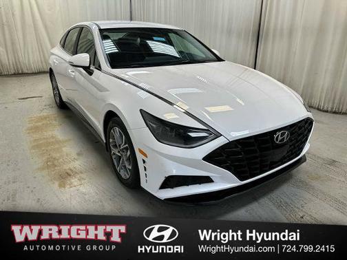White 2023 Hyundai SONATA SEL
