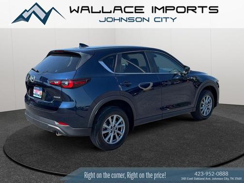 Deep Crystal Blue Mica 2023 Mazda CX-5 2.5 S Select Package