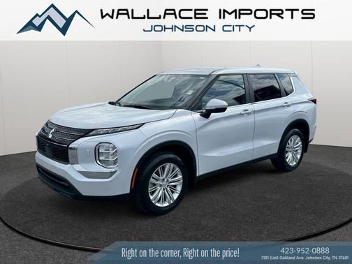 White Diamond 2024 Mitsubishi Outlander ES S-AWC