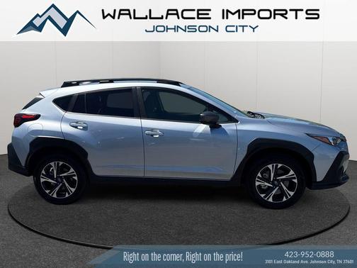Ice Silver Metallic 2024 Subaru Crosstrek Premium