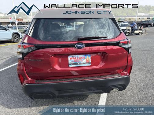 Crimson Red Pearl 2026 Subaru Forester Base