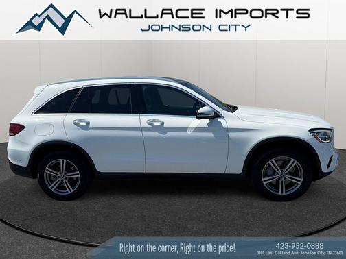 White 2021 Mercedes-Benz GLC 300 4MATIC
