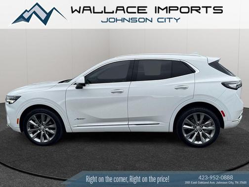 Olympic White 2022 Buick Envision FWD Avenir