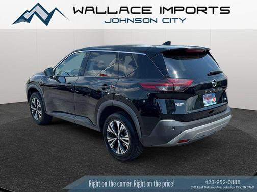 Super Black 2021 Nissan Rogue SV