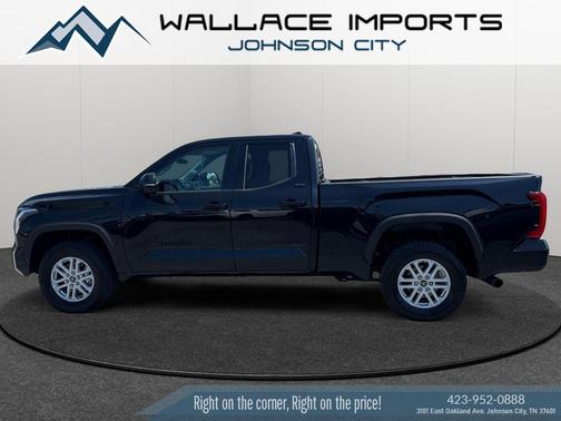 Midnight Black Metallic 2024 Toyota Tundra SR5