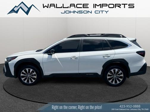 Crystal White Pearl 2023 Subaru Outback Limited