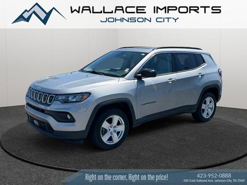 Billet Silver Metallic Clearcoat 2022 Jeep Compass Latitude
