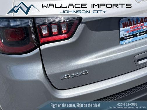Billet Silver Metallic Clearcoat 2022 Jeep Compass Latitude