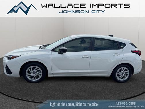 Crystal White Pearl 2024 Subaru Impreza Base