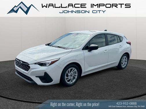 Crystal White Pearl 2024 Subaru Impreza Base