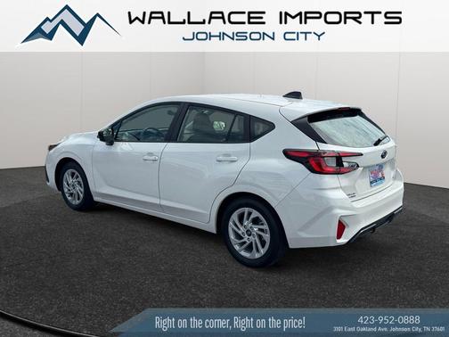 Crystal White Pearl 2024 Subaru Impreza Base