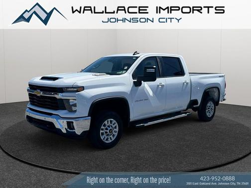 Summit White 2025 Chevrolet Silverado 2500 LT