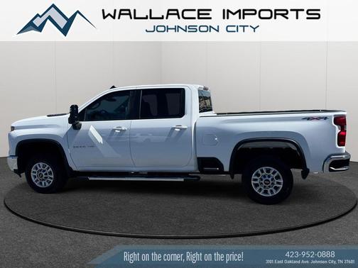 Summit White 2025 Chevrolet Silverado 2500 LT